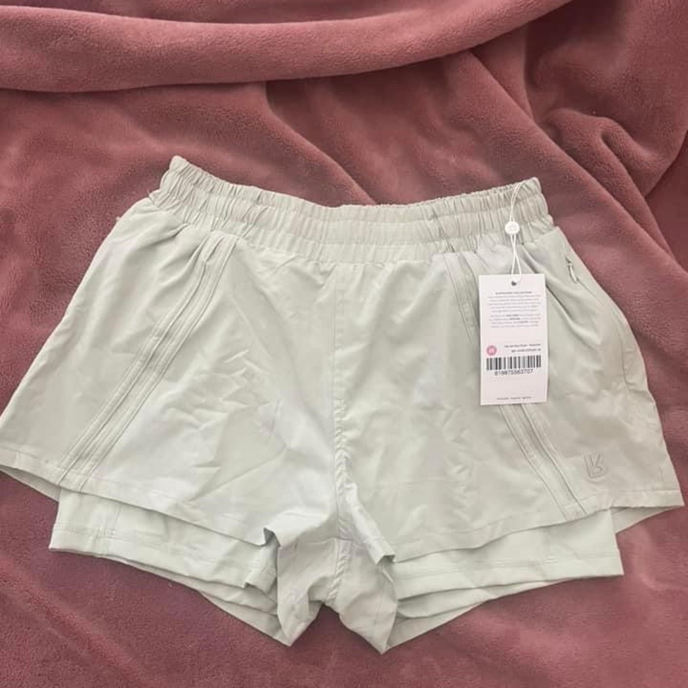 BuffBunny Pistachio Hot Girl Run Shorts